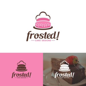 Frosted! Cake Designs | Logo Design by zatsukiki