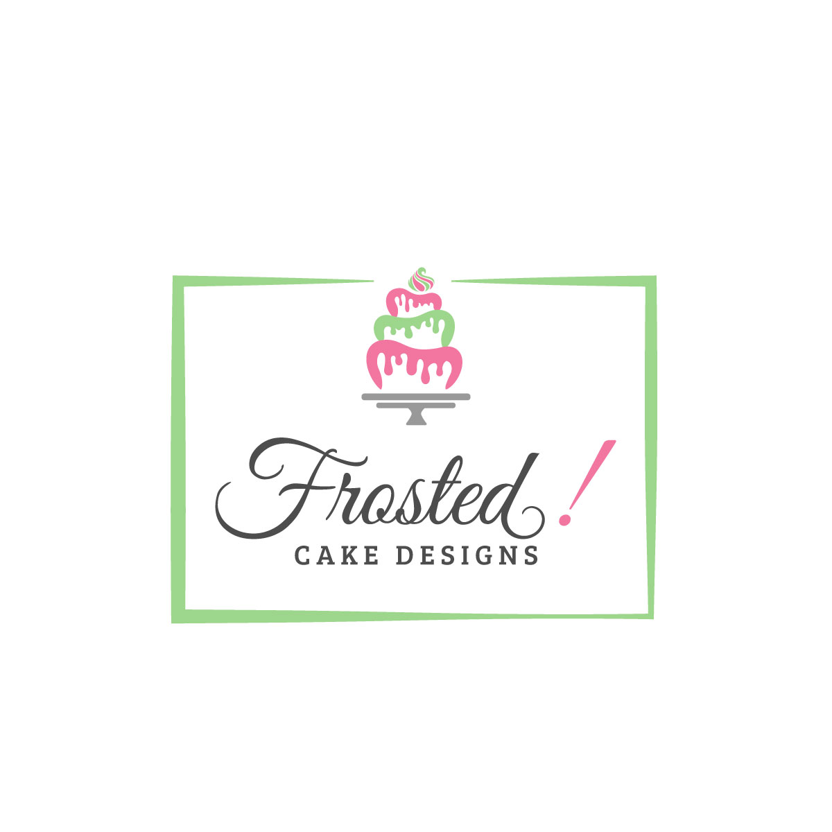 Logo Design by michellefrances for Frosted! Cake Designs | Design #20588989