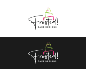 Logo Design by Atec for Frosted! Cake Designs | Design #20604766
