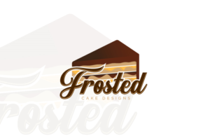 Logo Design by Farooq Zahid for Frosted! Cake Designs | Design #20620172