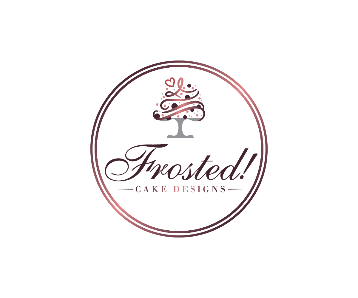 Logo Design by Wild Geek for Frosted! Cake Designs | Design #20590169