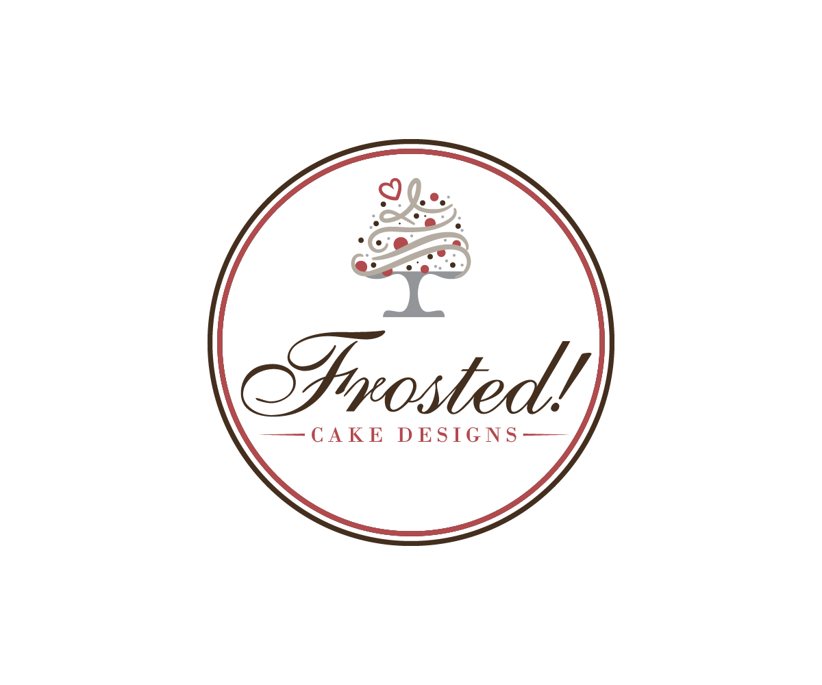 Logo Design by Wild Geek for Frosted! Cake Designs | Design #20590170
