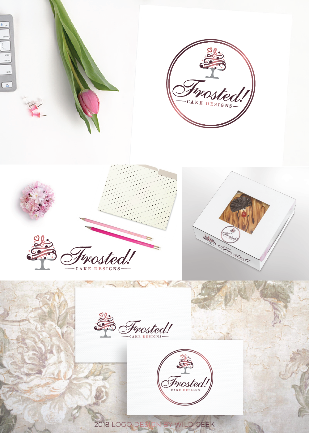 Design de Logo par Wild Geek pour Frosted! Cake Designs | Design #20593123
