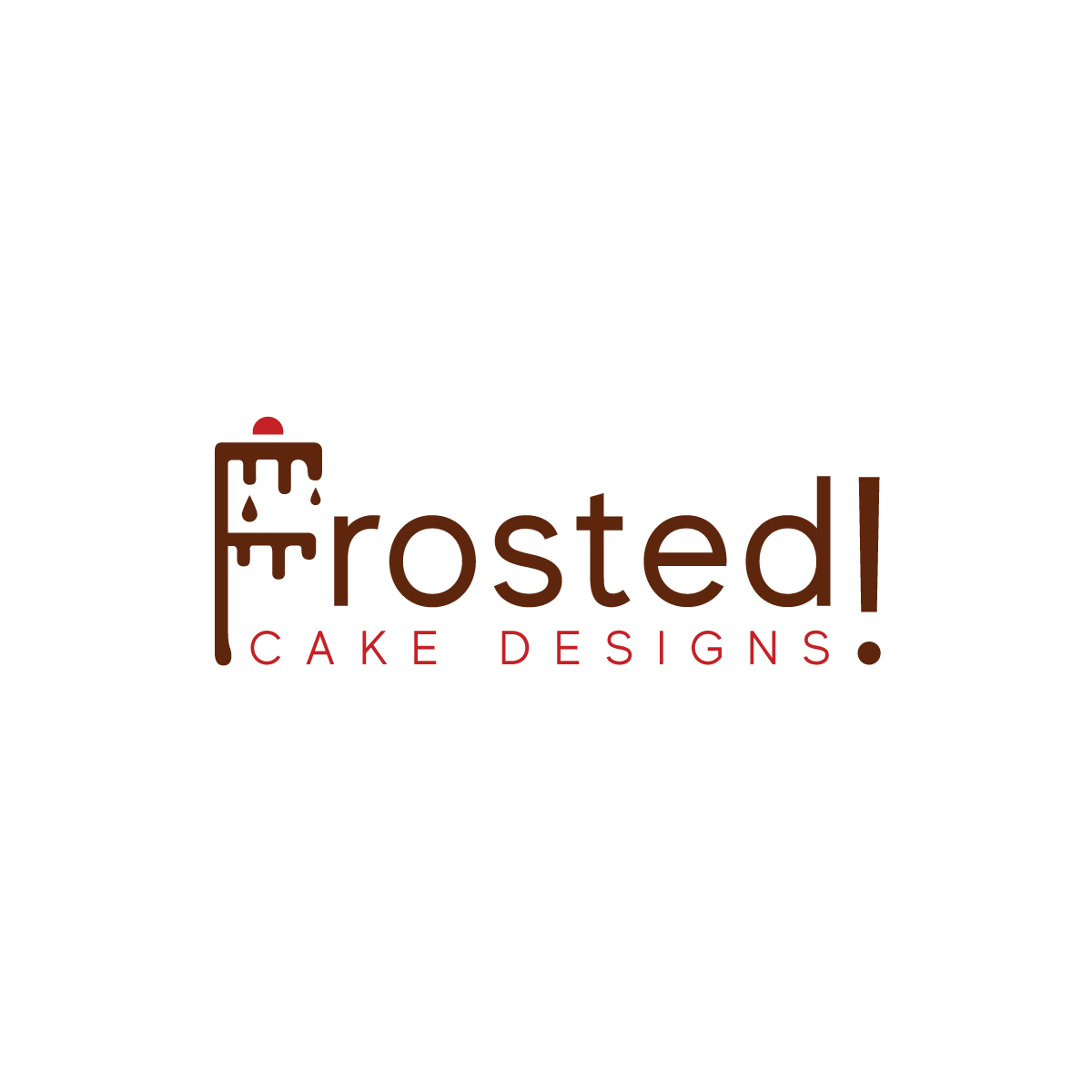 Design de Logo par **INCREDIBLEDESIGNERS** pour Frosted! Cake Designs | Design #20589613