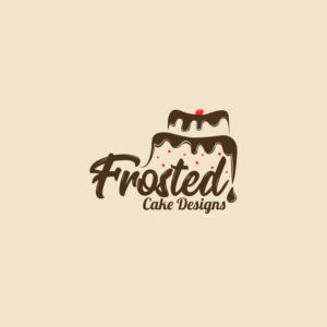 Logo Design by **INCREDIBLEDESIGNERS** for Frosted! Cake Designs | Design: #20589614