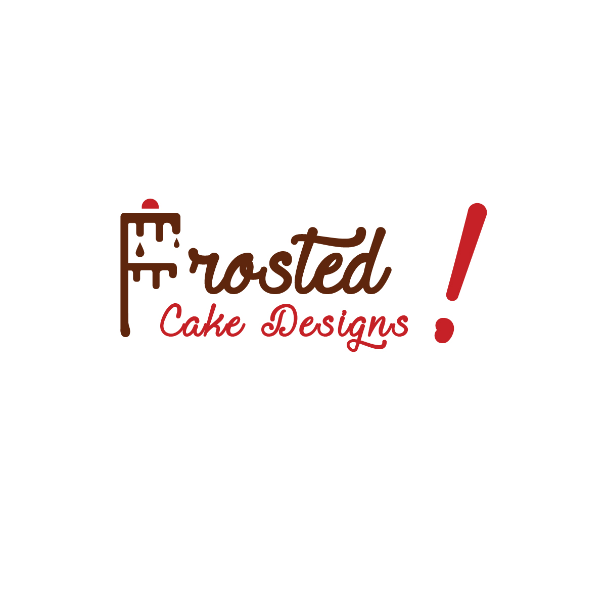 Design de Logo par **INCREDIBLEDESIGNERS** pour Frosted! Cake Designs | Design #20621866