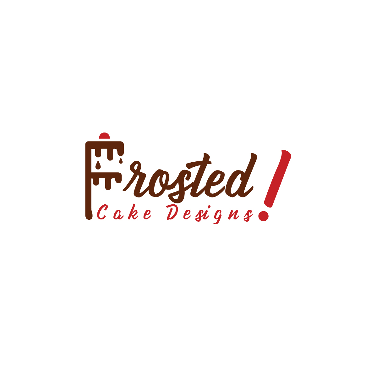 Design de Logo par **INCREDIBLEDESIGNERS** pour Frosted! Cake Designs | Design #20621868