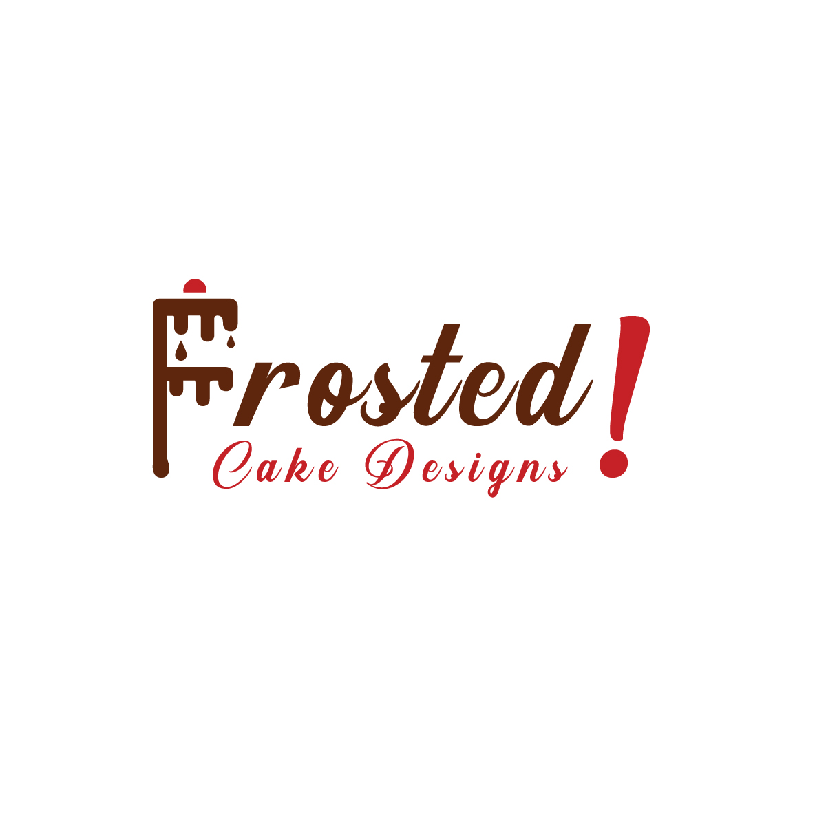 Design de Logo par **INCREDIBLEDESIGNERS** pour Frosted! Cake Designs | Design #20621869