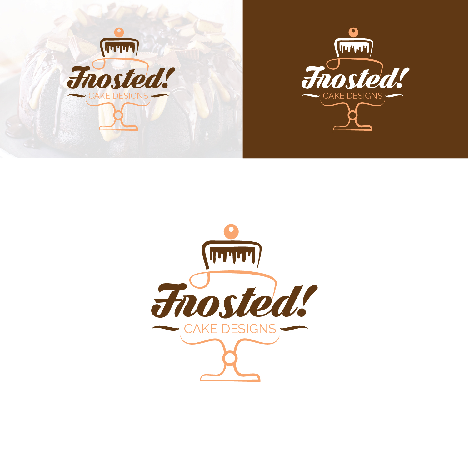 Logo Design by Maxo-Biz for Frosted! Cake Designs | Design #20596830