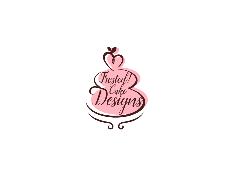 Logo Design by monmon for Frosted! Cake Designs | Design #20594085