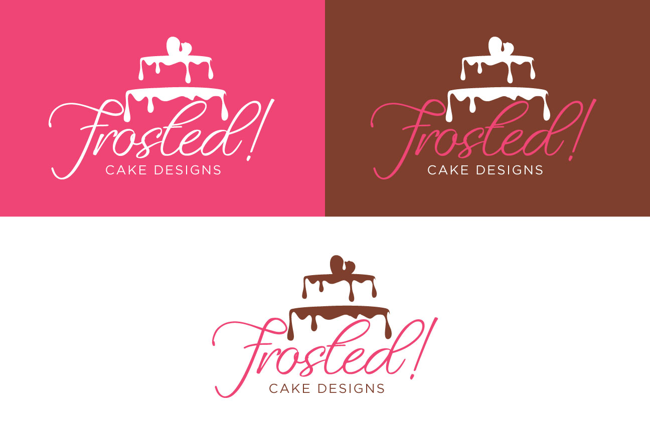 Logo Design by Iris 3 for Frosted! Cake Designs | Design #20590741