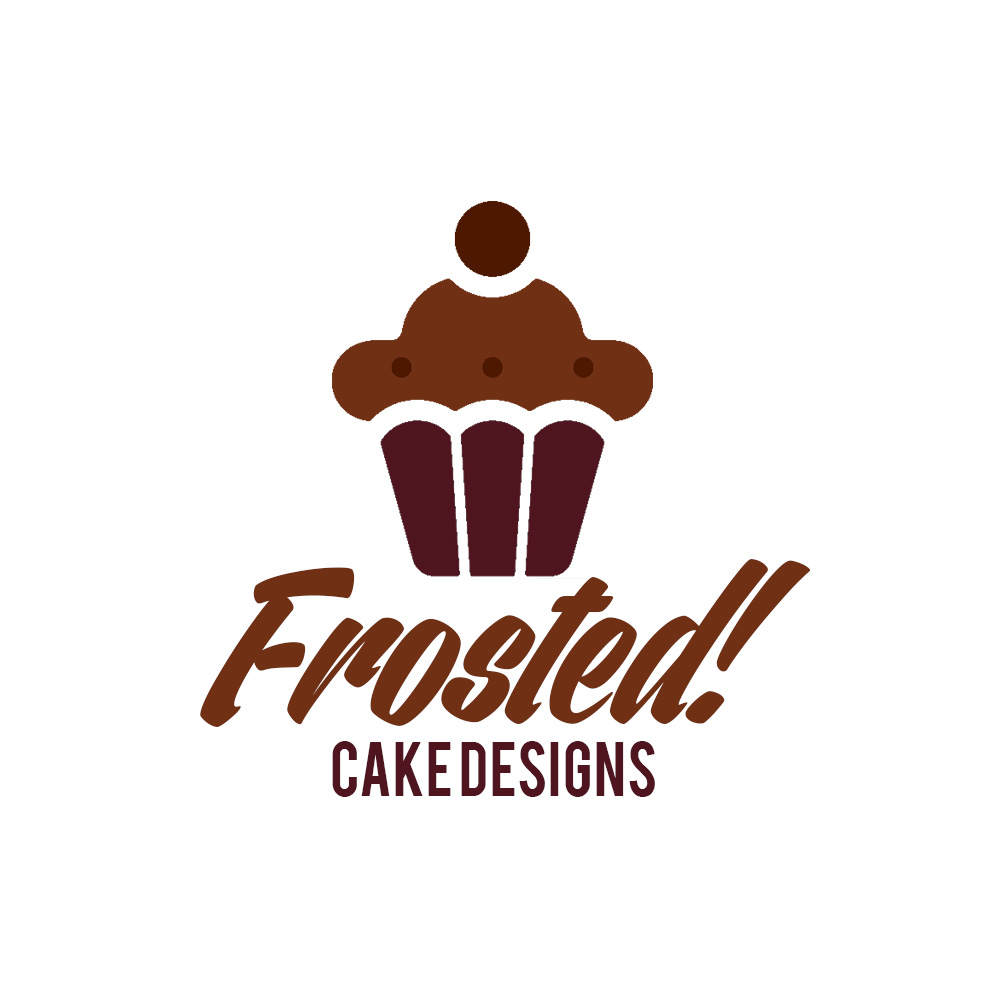 Logo Design by nabilboumahdi for Frosted! Cake Designs | Design #20624920