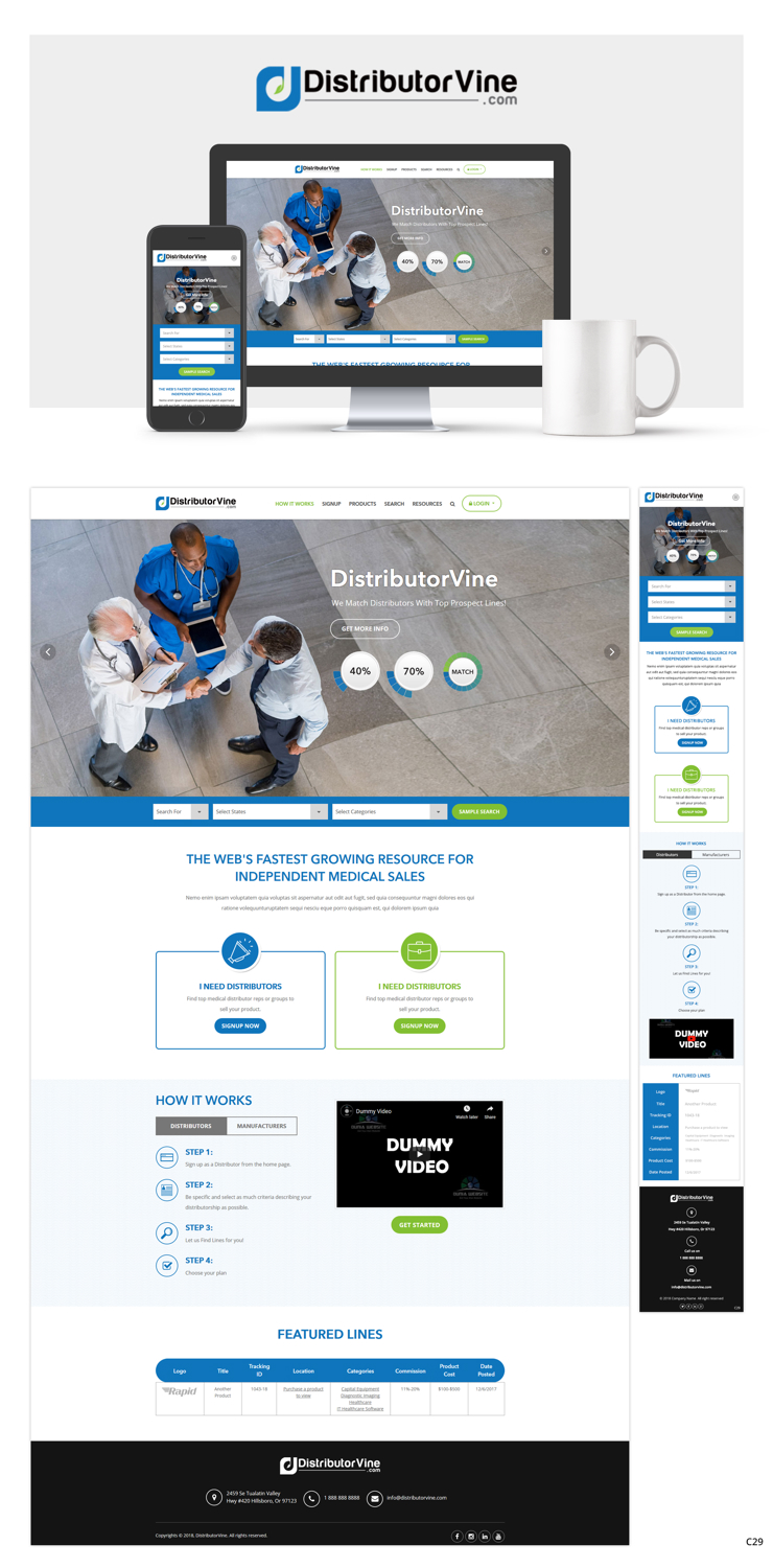 Web Design by pb for this project | Design #20586695