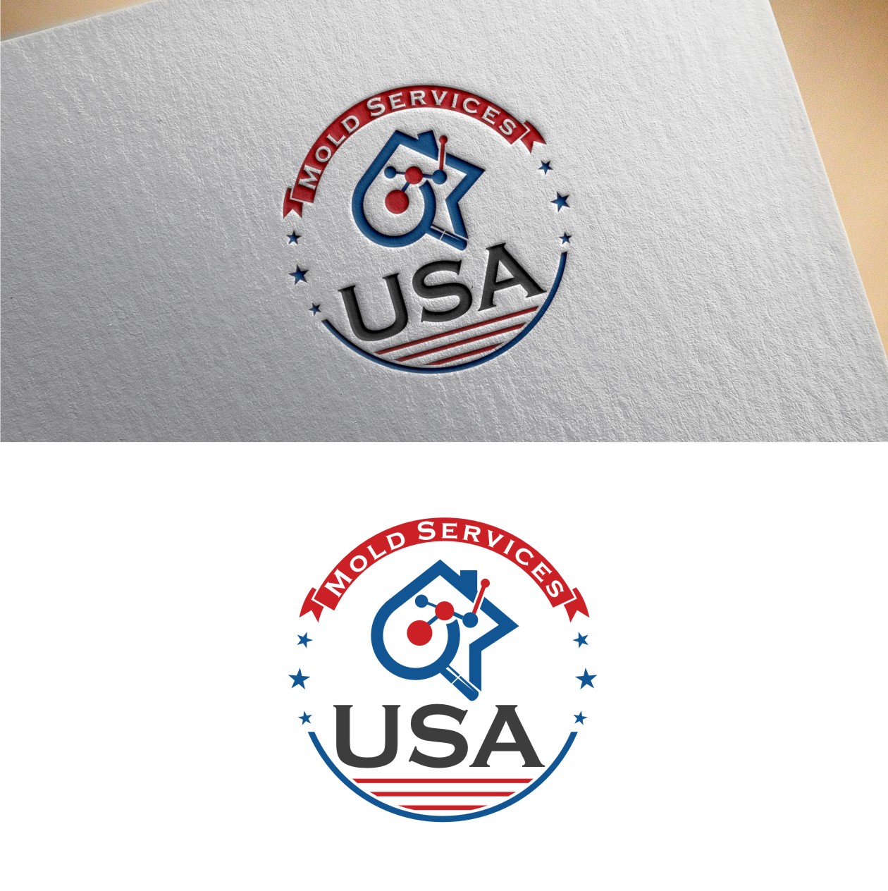 Logo Design by Soul Light for USA Home Inspections | Design #20600510