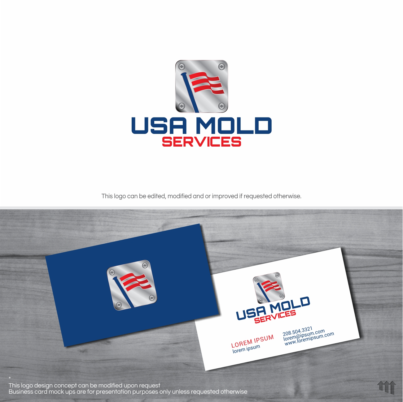 Logo Design by MBARO for USA Home Inspections | Design #20626985