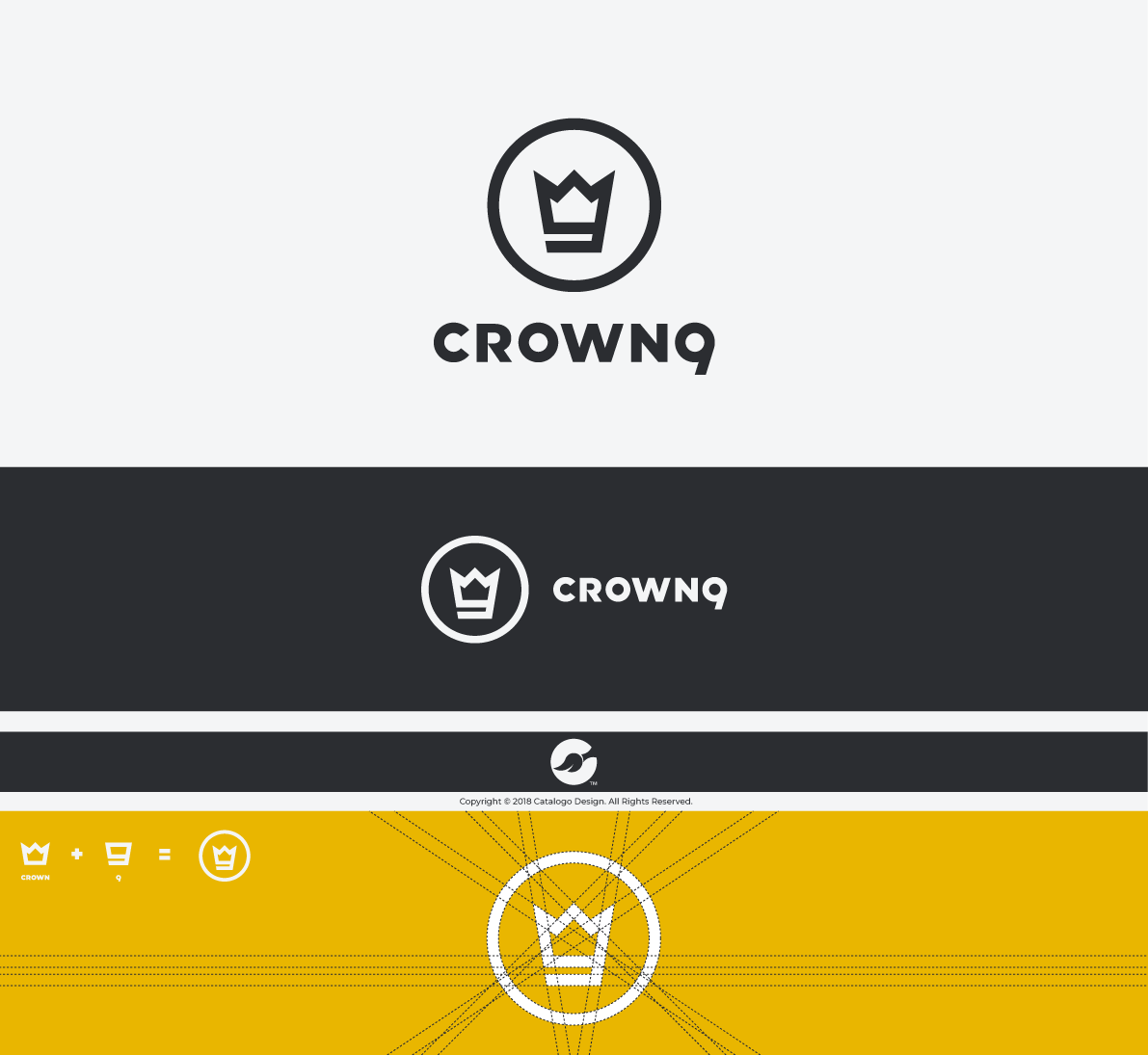 Logo Design by Catalogo for Crown9 | Design #20595883