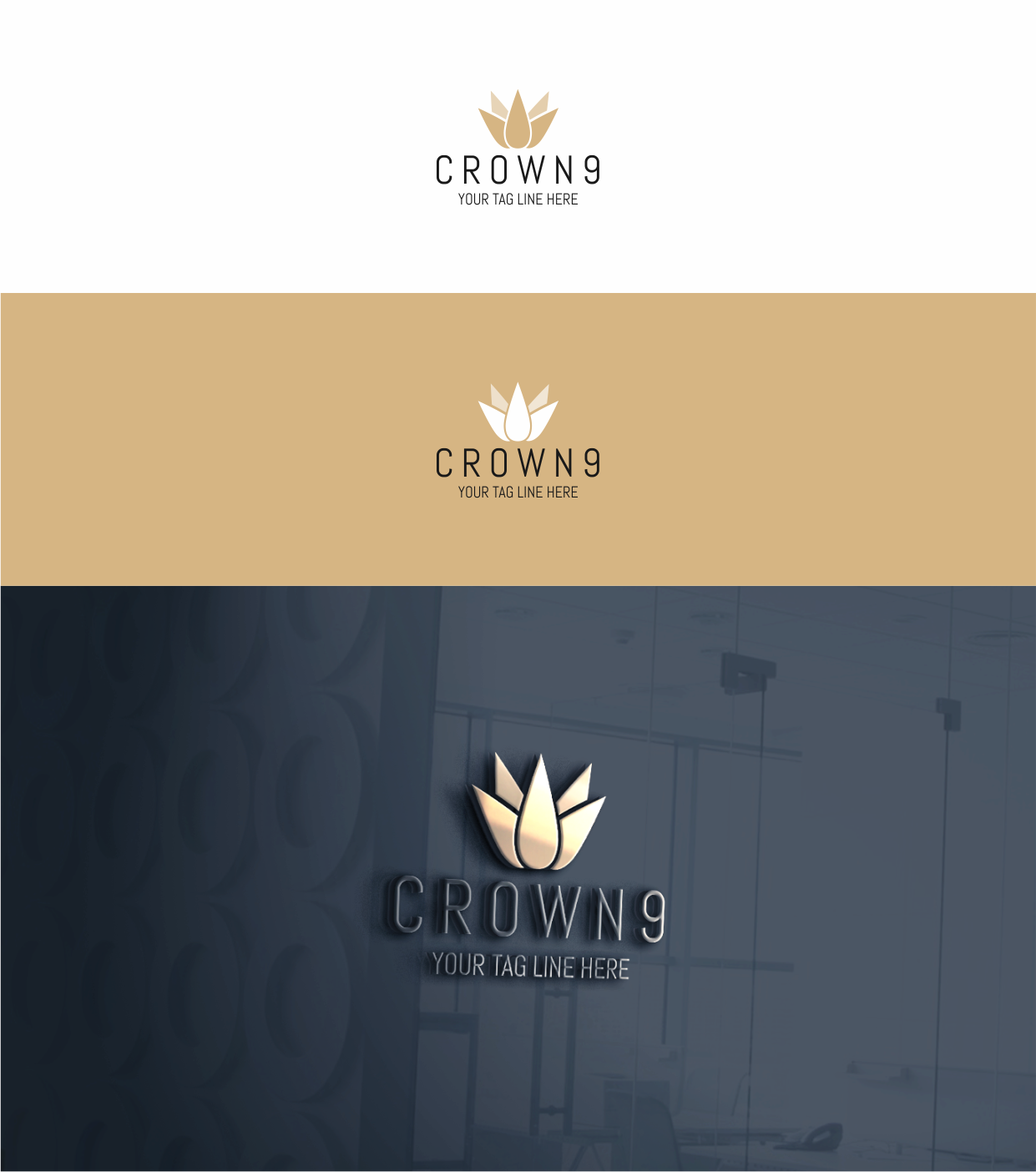Logo Design by creativechauhan1989 for Crown9 | Design #20597095