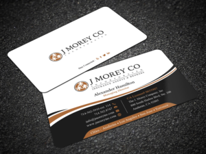 J. Morey Company Business Card | Business Card Design by Sandaruwan