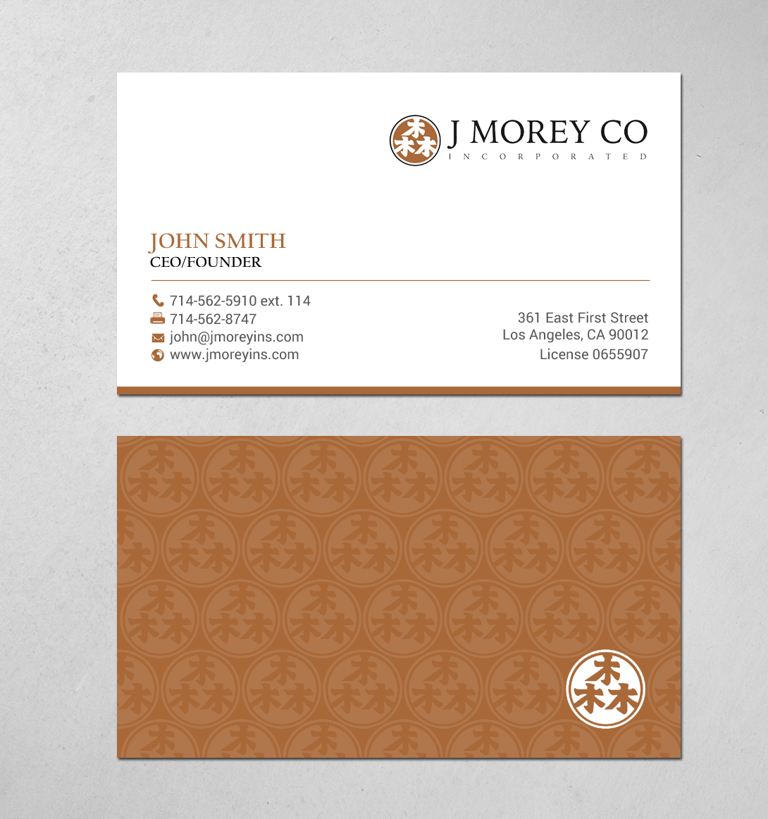 Business Card Design by chandrayaan.creative for this project | Design #20583589