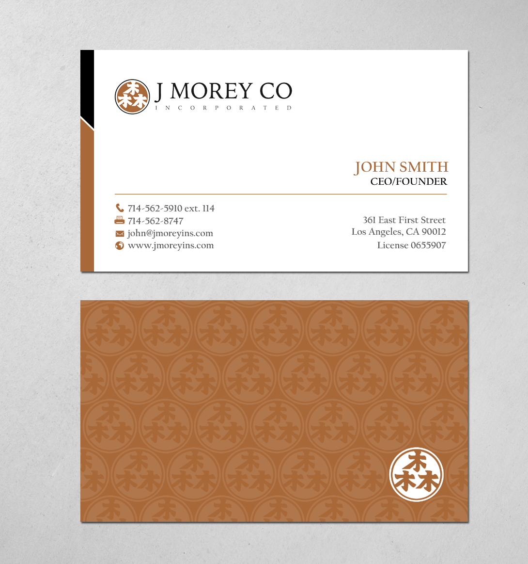 Business Card Design by chandrayaan.creative for this project | Design #20583591