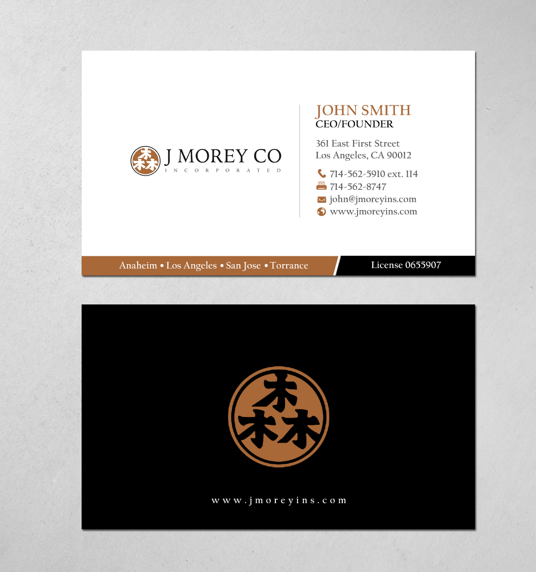 Business Card Design by chandrayaan.creative for this project | Design #20583592