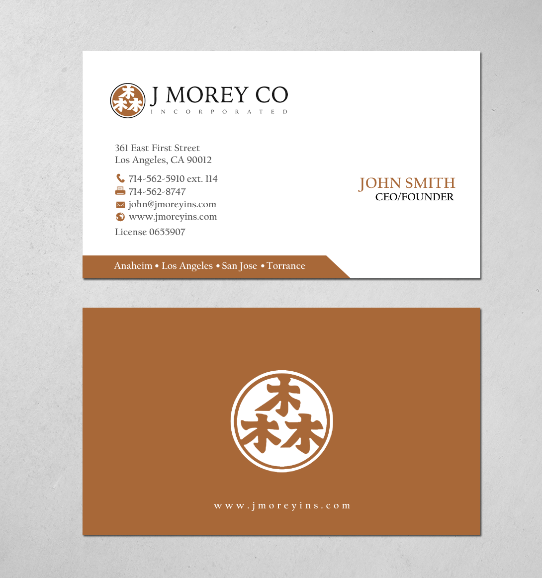 Business Card Design by chandrayaan.creative for this project | Design #20583593