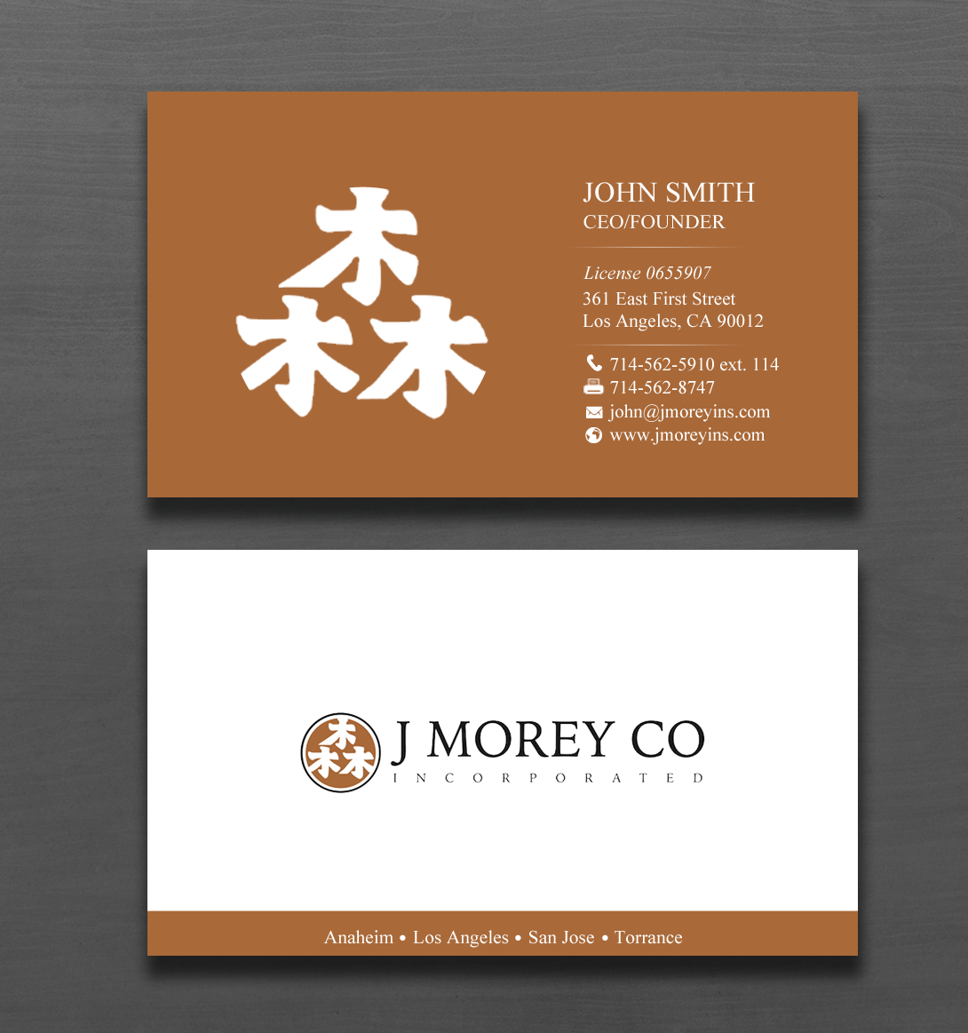 Business Card Design by chandrayaan.creative for this project | Design #20583596