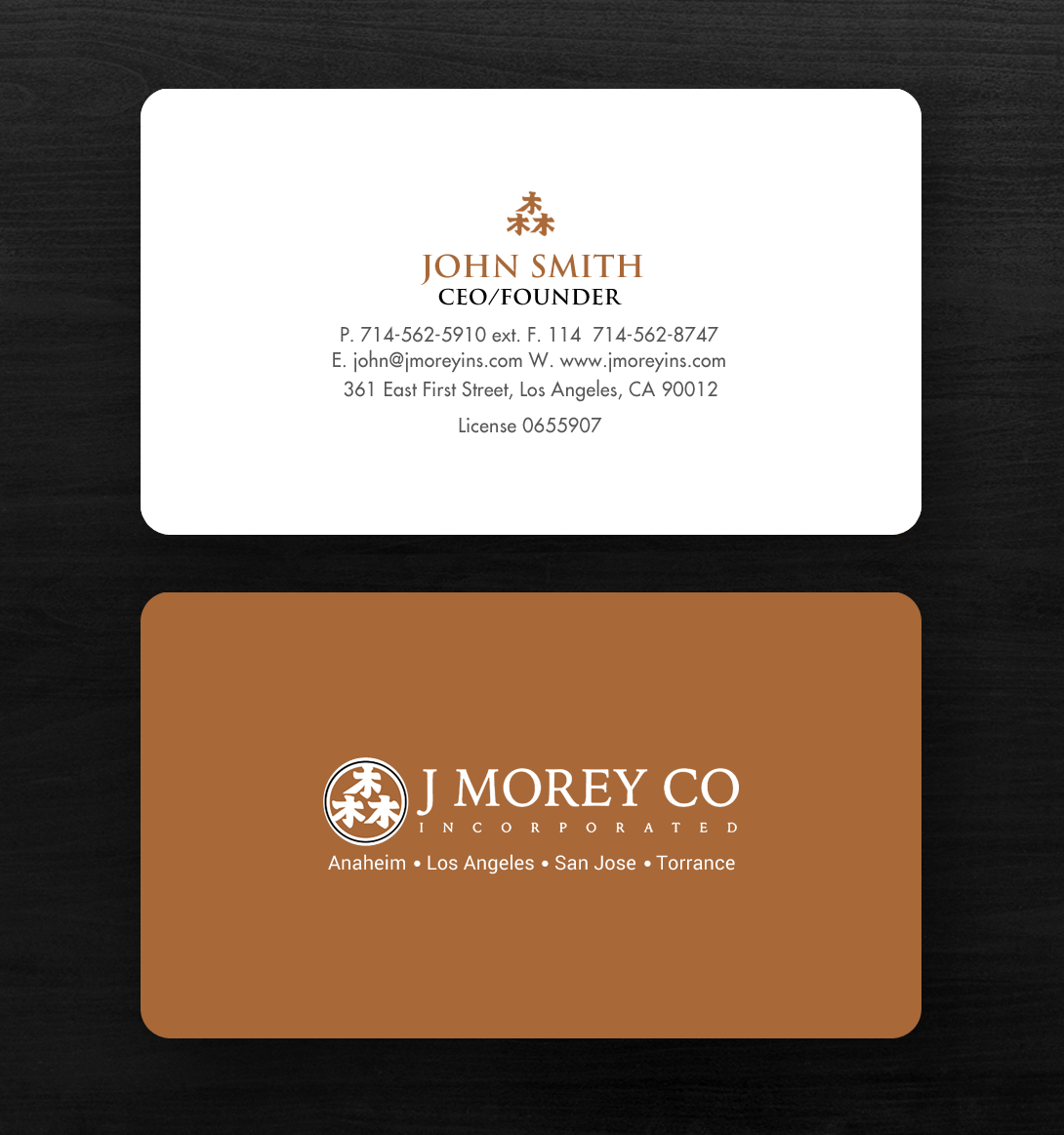 Business Card Design by chandrayaan.creative for this project | Design #20596163