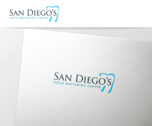 San Diegos Teeth Whitening Center | Logo Design by GreenLamp