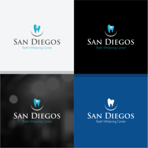 San Diegos Teeth Whitening Center | Logo Design by MASH Std