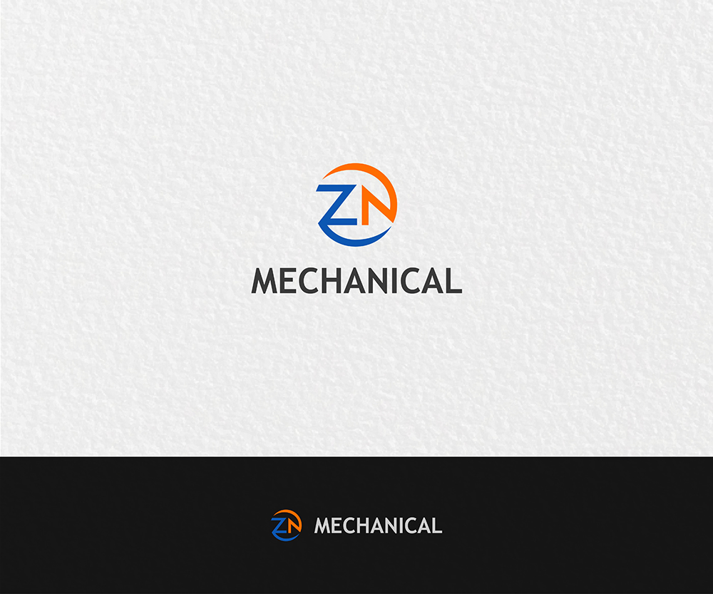 Logo Design by SRJ for ZN Mechanical LLC | Design #20594411