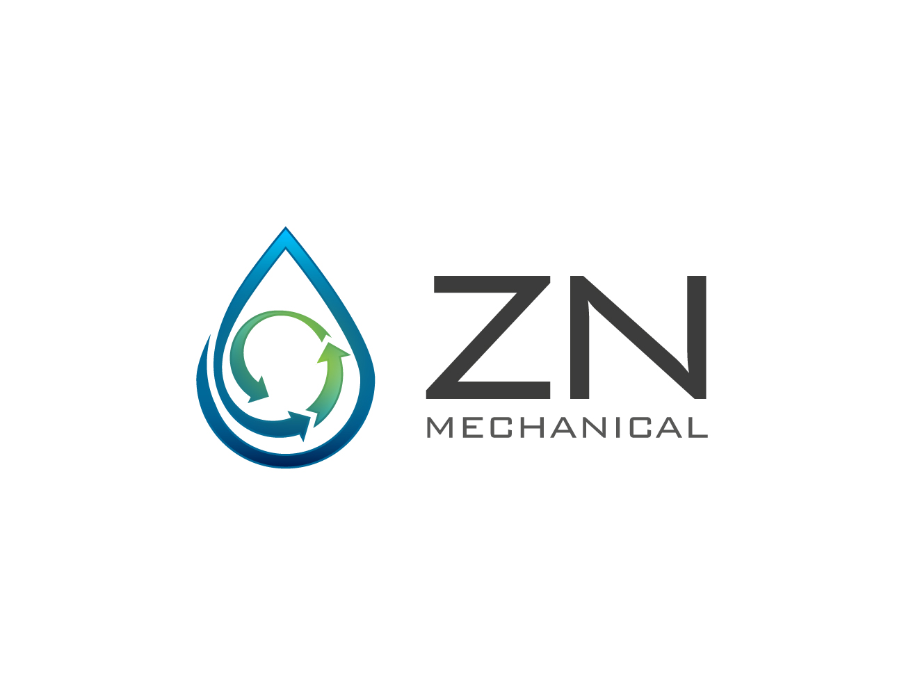 Logo-Design von NDRO für ZN Mechanical LLC | Design #20606677
