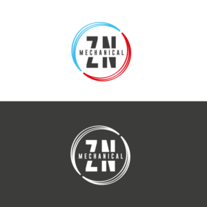 Logo Design by Sujit Banerjee for ZN Mechanical LLC | Design: #20591515