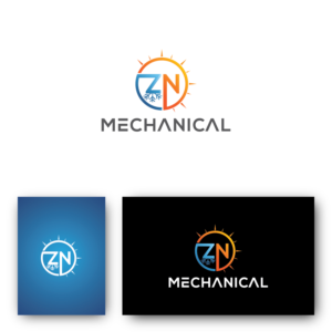 Logo Design by Deziners Zone for ZN Mechanical LLC | Design: #20592991