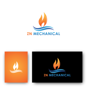 Logo Design by Deziners Zone for ZN Mechanical LLC | Design: #20592994