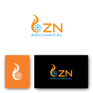 Logo Design by Deziners Zone for ZN Mechanical LLC | Design: #20596464