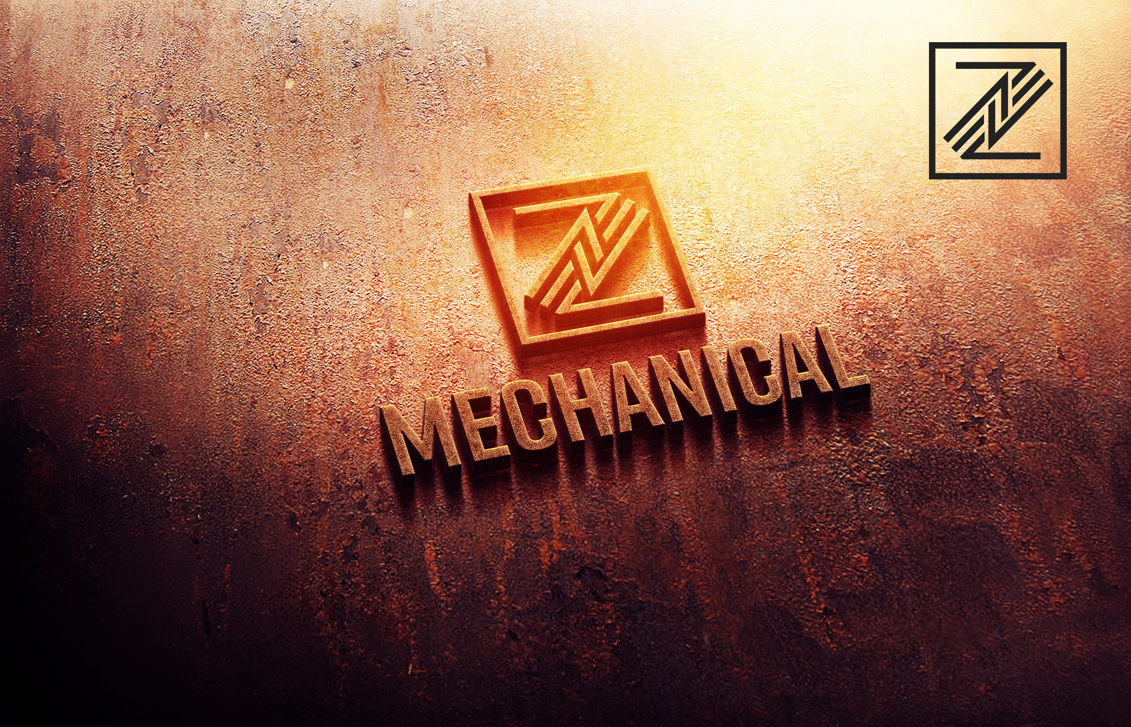 Logo Design by FerTouch Arts for ZN Mechanical LLC | Design #20592753