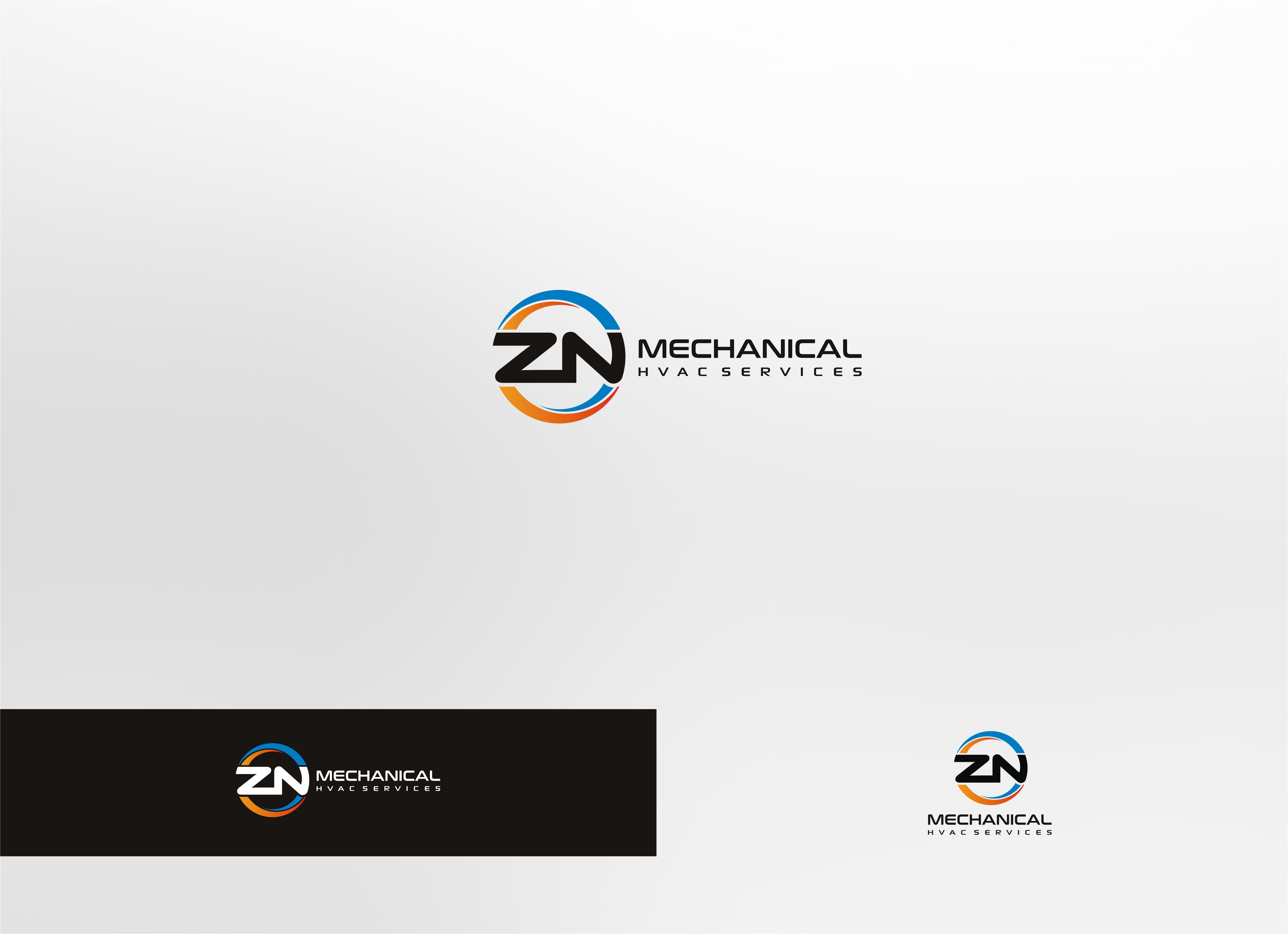 Logo Design by CKS d e s i g n for ZN Mechanical LLC | Design #20593219