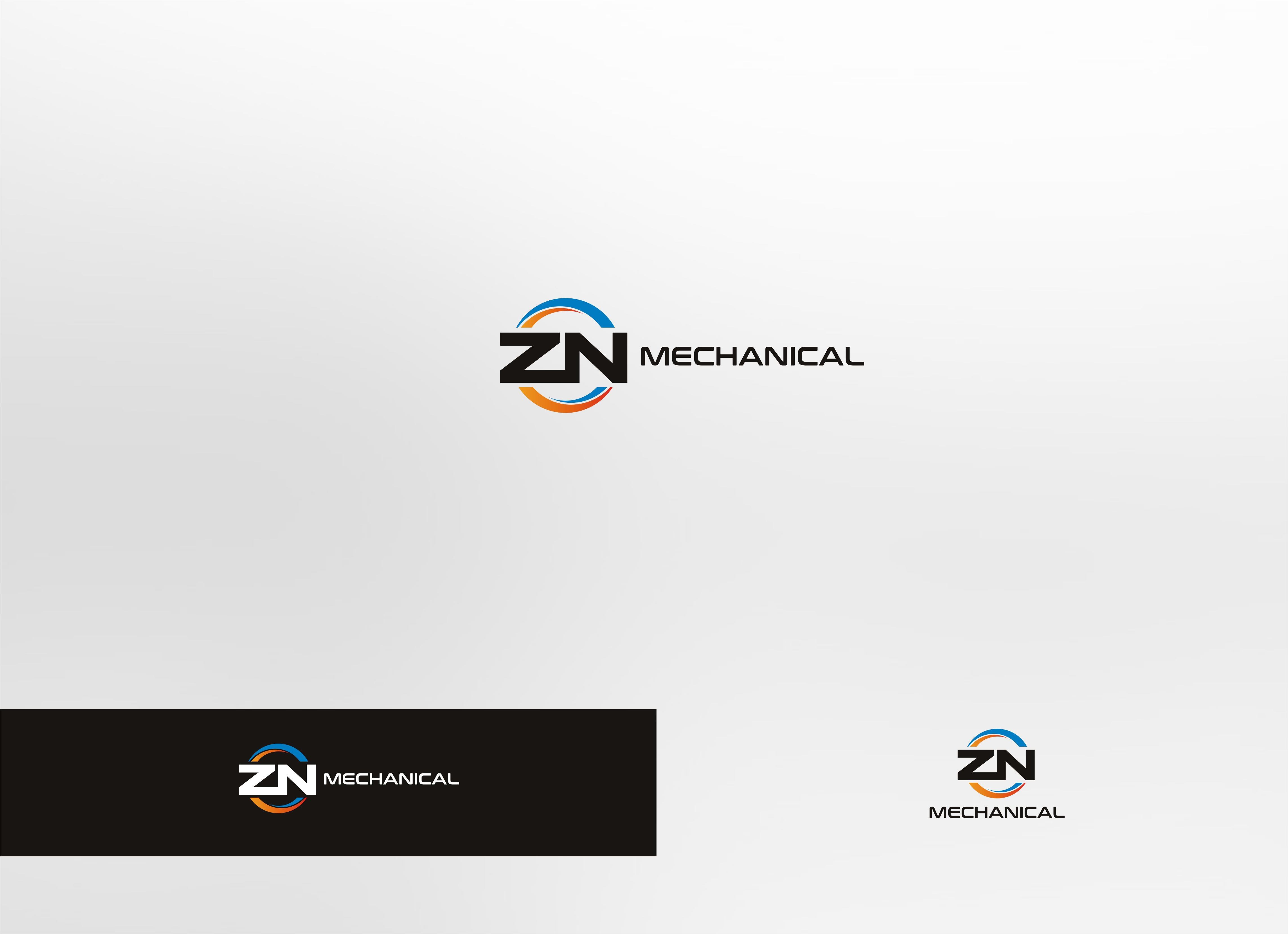 Logo Design by CKS d e s i g n for ZN Mechanical LLC | Design #20599505