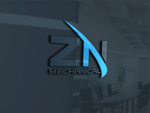 Logo Design by Atec for ZN Mechanical LLC | Design: #20598967