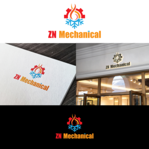 Logo Design by Maxo-Biz for ZN Mechanical LLC | Design: #20598272