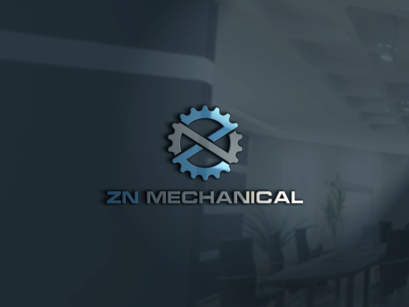 Logo Design by monmon for ZN Mechanical LLC | Design #20598322