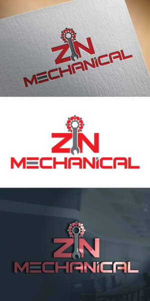 Design de Logo par JAFRIN pour ZN Mechanical LLC | Design : #20594033