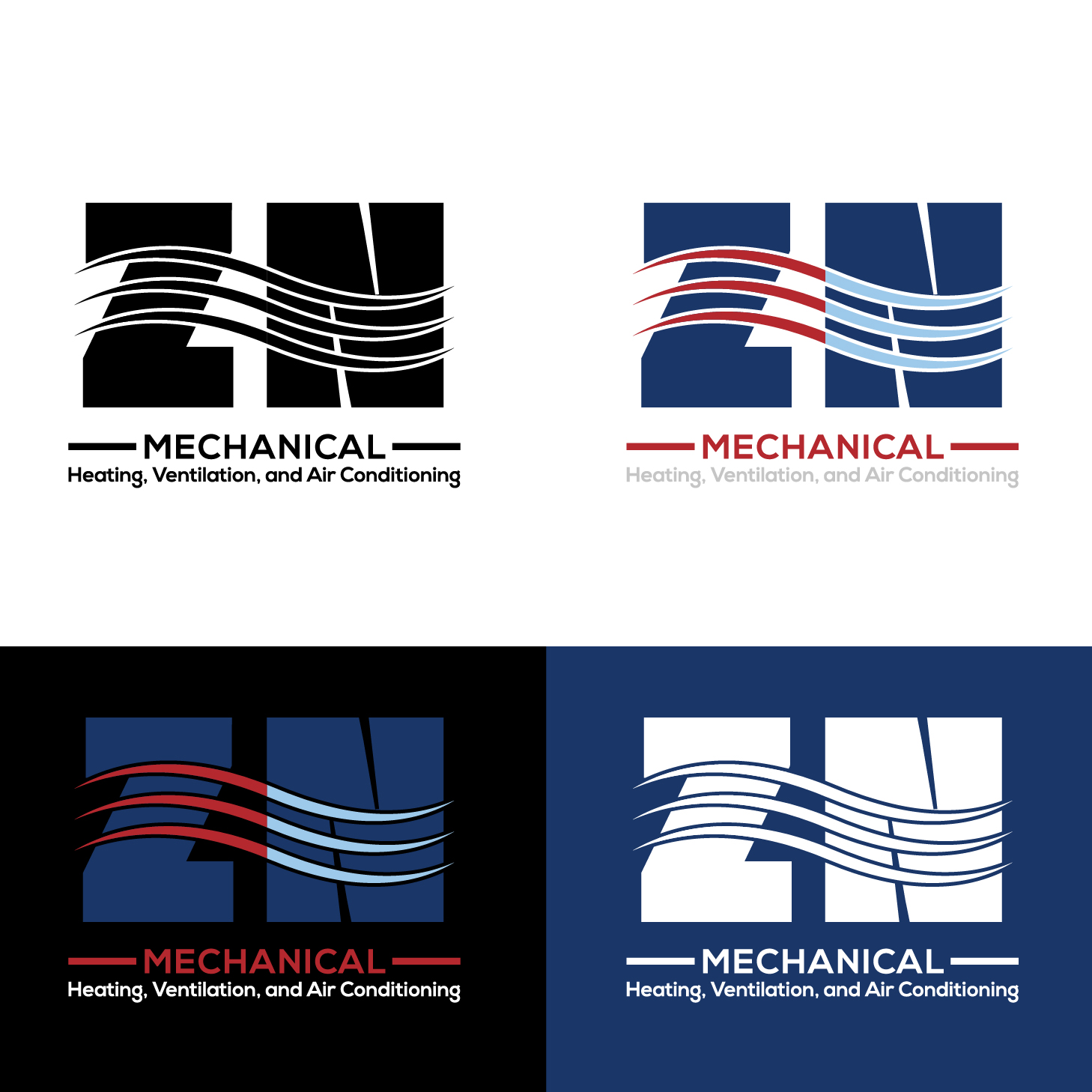 Logo Design by Designs_4U for ZN Mechanical LLC | Design #20600796