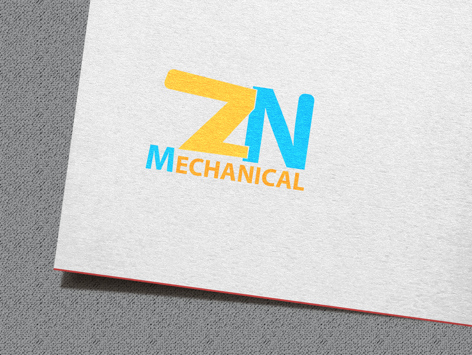 Logo Design by MOMEN ELKASHIF for ZN Mechanical LLC | Design #20611793