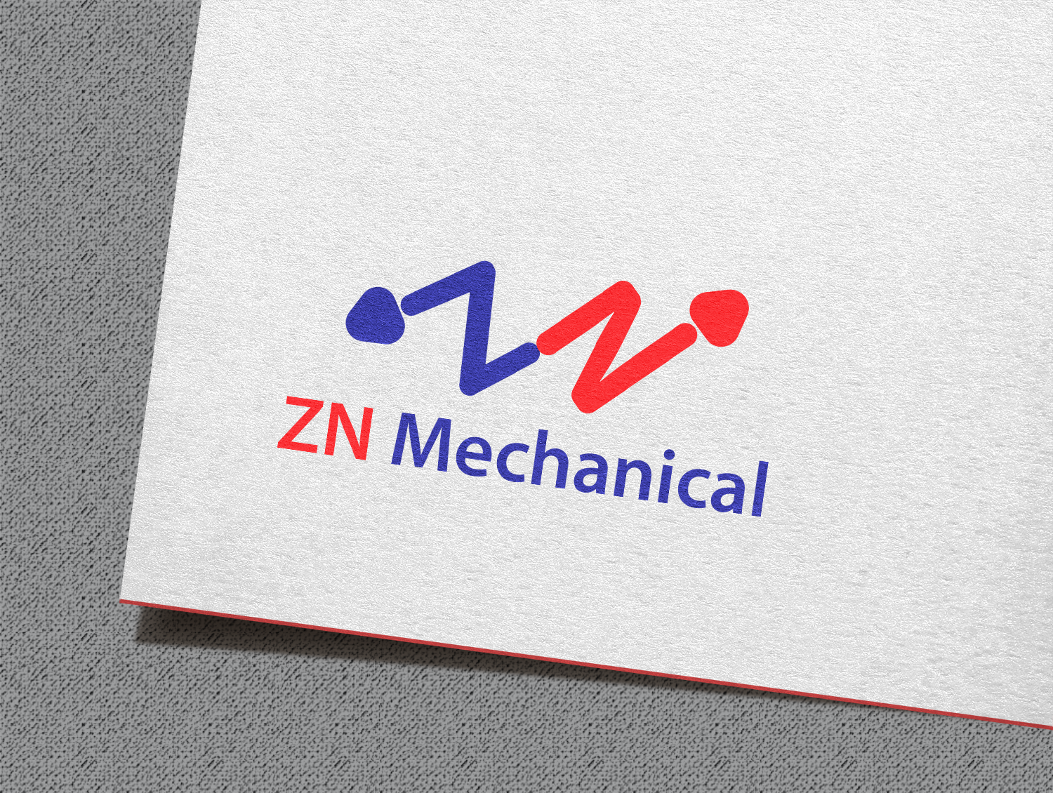 Logo Design by MOMEN ELKASHIF for ZN Mechanical LLC | Design #20611794