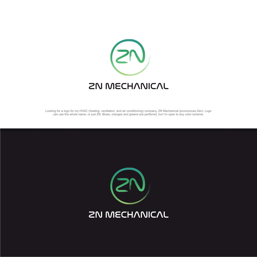Diseño de Logo por heymlett para ZN Mechanical LLC | Diseño #20594256