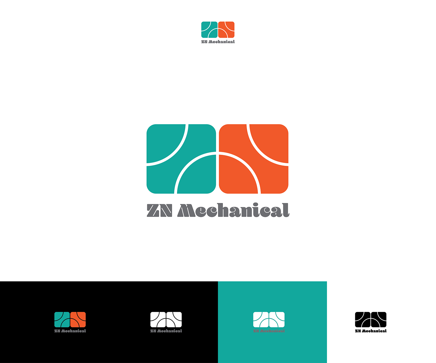 Logo Design by Navodaya for ZN Mechanical LLC | Design #20628636