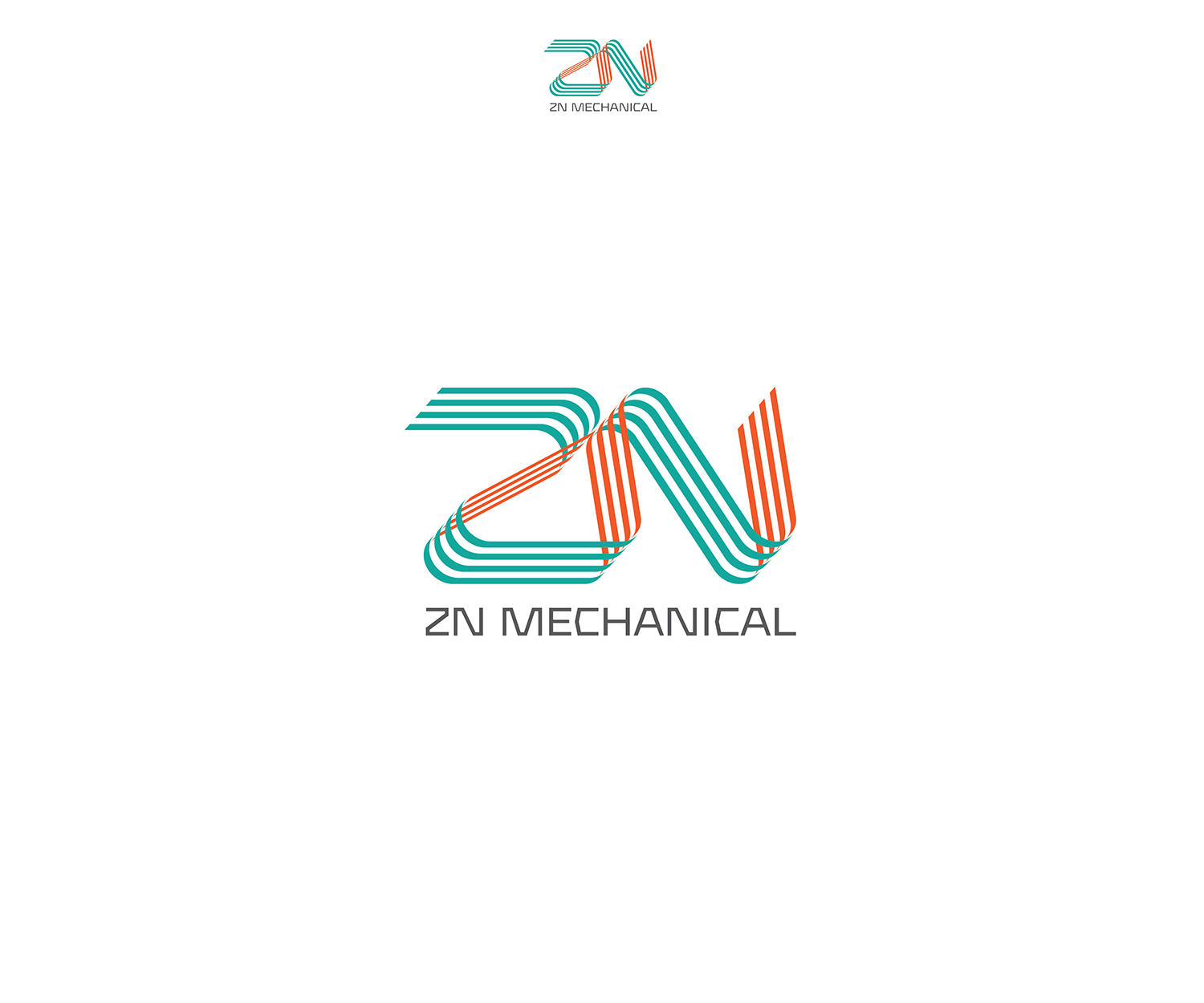 Logo Design by Navodaya for ZN Mechanical LLC | Design #20629457