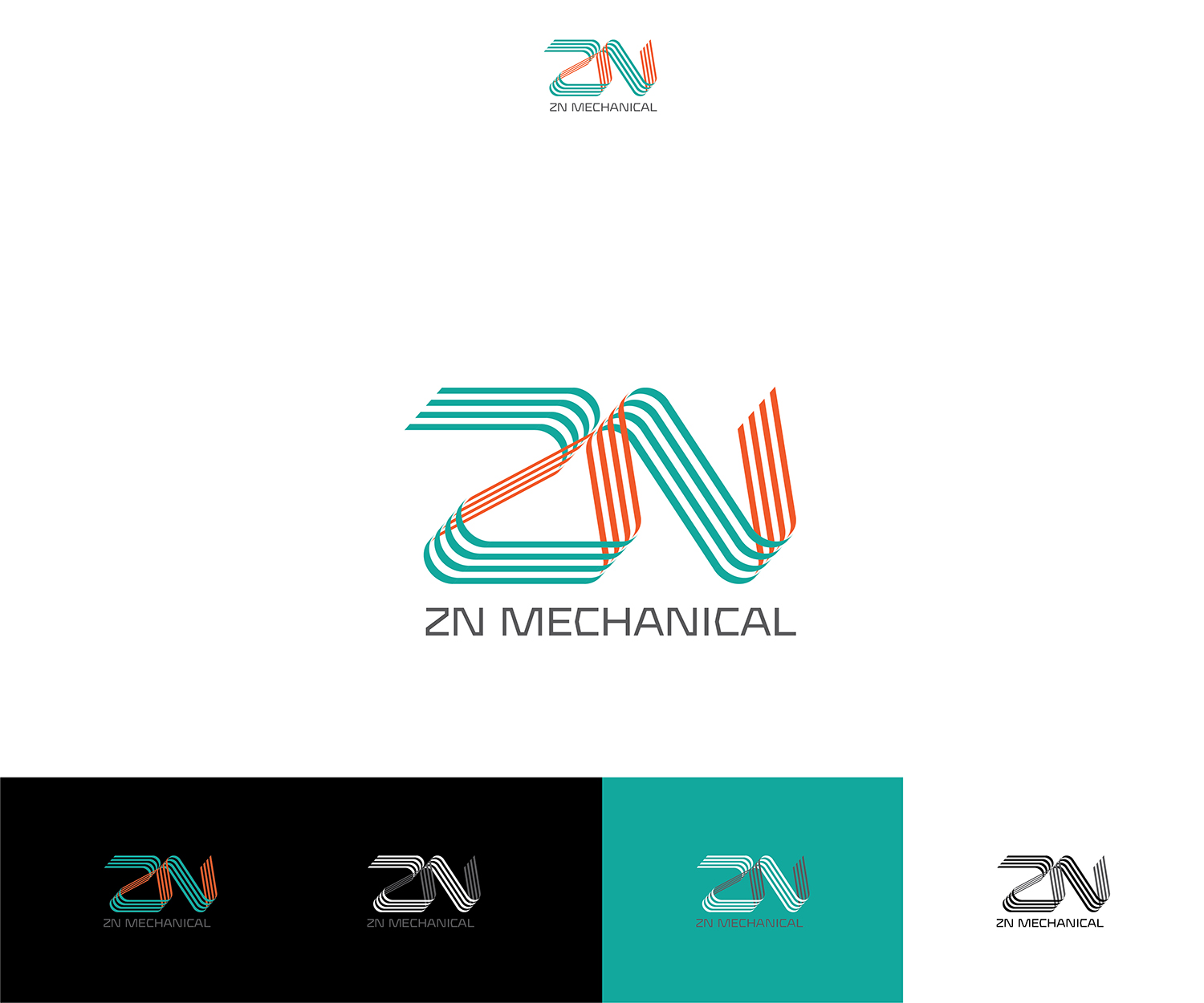 Logo Design by Navodaya for ZN Mechanical LLC | Design #20629561